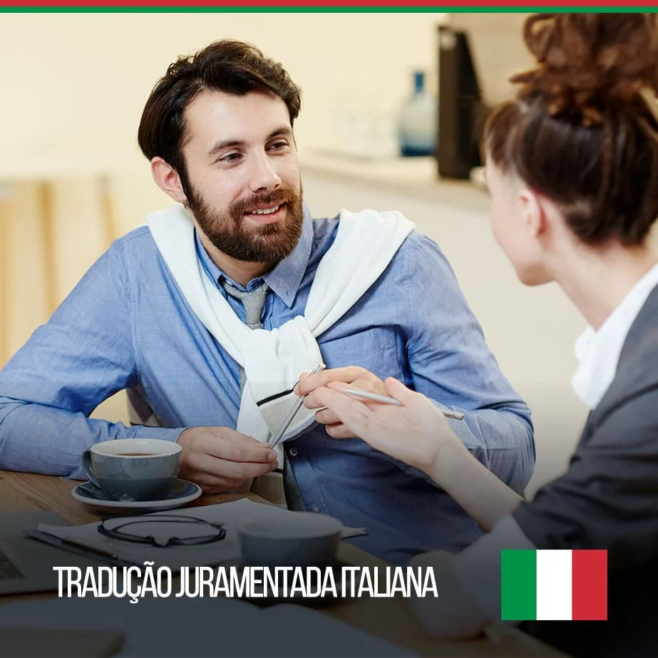 TRADUÇÃO JURAMENTADA ITALIANA